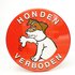 Honden verboden bord