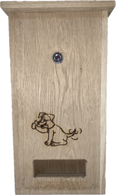 DepoDog Wood, Beutelspender aus Holz, unsere natürliche Lösung